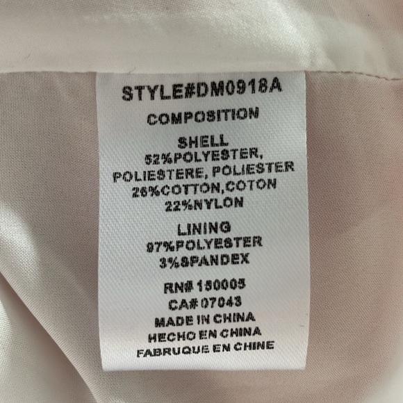 Anthropologie dRA Los Angeles Nicole Midi Dress In Peach Stripe Size Medium NWT - Picture 8 of 8